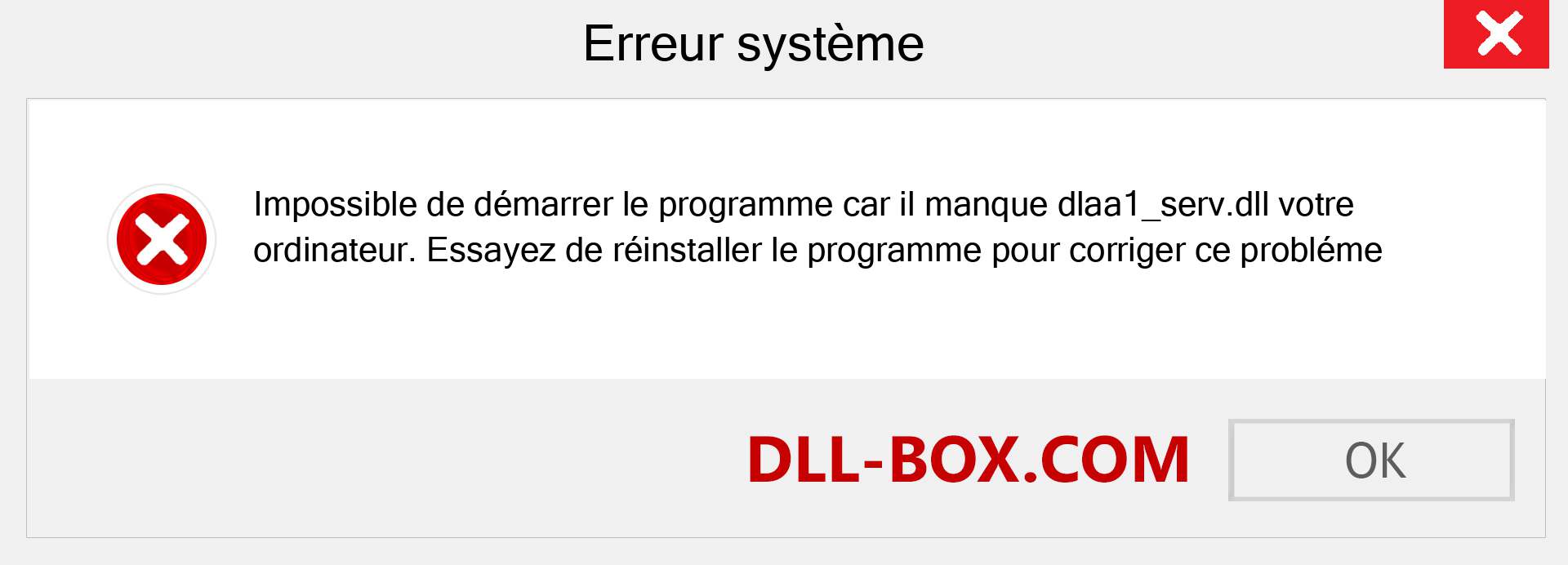 Le fichier dlaa1_serv.dll est manquant ?. Télécharger pour Windows 7, 8, 10 - Correction de l'erreur manquante dlaa1_serv dll sur Windows, photos, images